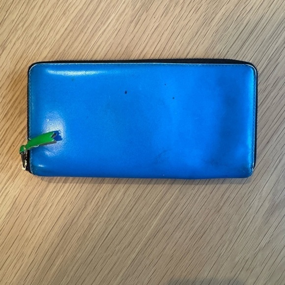 COMME DES GARCONS Multicolor Long Panel Zip Wallet (FLAWED) - Picture 2 of 5